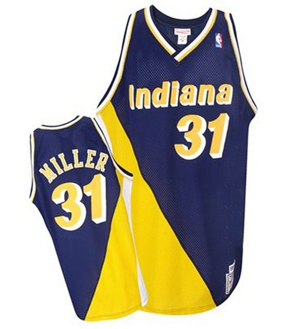 Reggie Miller Indiana Pacers #31 Soul Swingman Jersey Reggie Miller Indiana Pacers #31 Soul Swingman Jersey