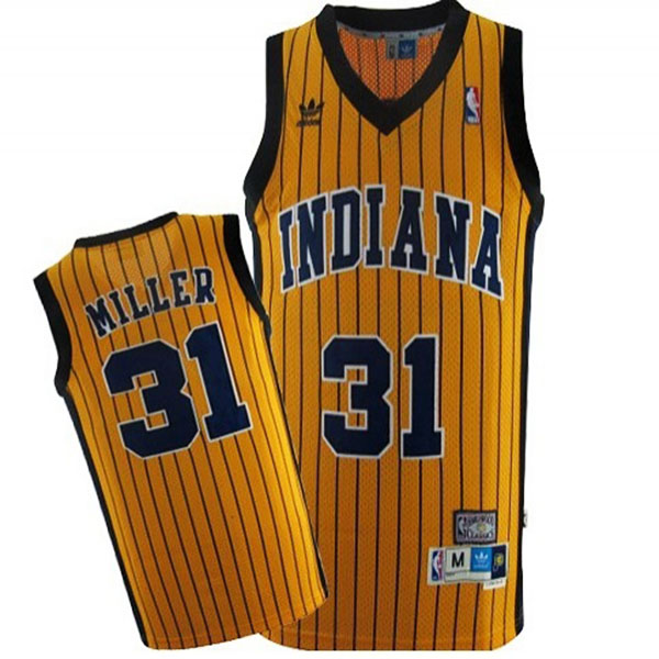 Reggie Miller Indiana Pacers #31 Soul Swingman Road Jersey Reggie Miller Indiana Pacers #31 Soul Swingman Road Jersey
