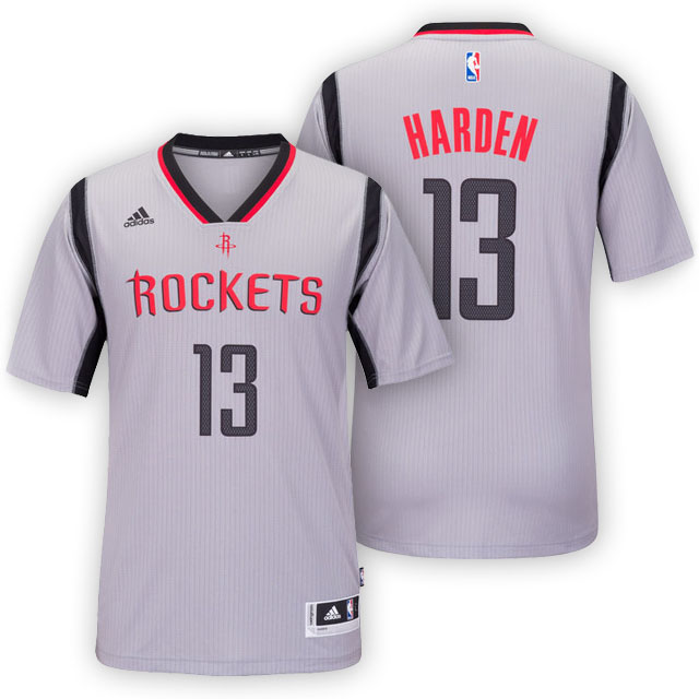Rockets New Uniform-Houston 2015-16 Season #13 James Harden New Swingman Alternate Gray Jersey Rockets New Uniform-Houston 2015-16 Season #13 James Harden New Swingman Alternate Gray Jersey