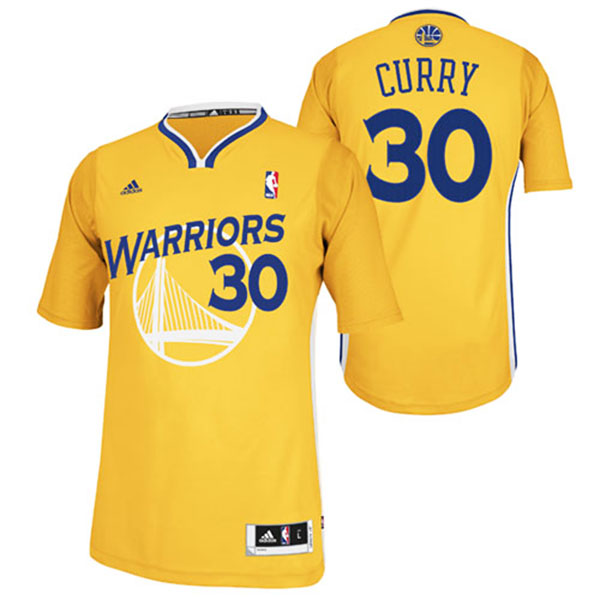 Stephen Curry Golden State Warriors #30 Alternate Yellow Jersey Stephen Curry Golden State Warriors #30 Alternate Yellow Jersey