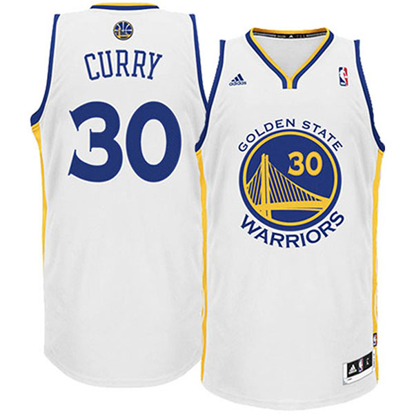 Stephen Curry Golden State Warriors Revolution 30 Swingman Home White Jersey Stephen Curry Golden State Warriors Revolution 30 Swingman Home White Jersey