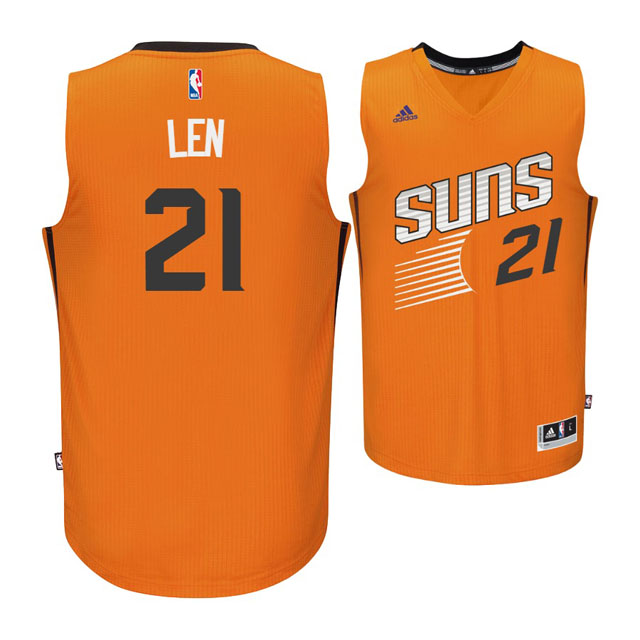 Phoenix Suns #21 New Swingman Alternate Orange Jersey Alex Len Phoenix Suns #21 New Swingman Alternate Orange Jersey Alex Len