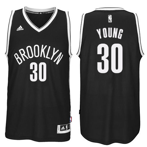 Thaddeus Young Brooklyn Nets #30 New Swingman Road Black Jersey Thaddeus Young Brooklyn Nets #30 New Swingman Road Black Jersey