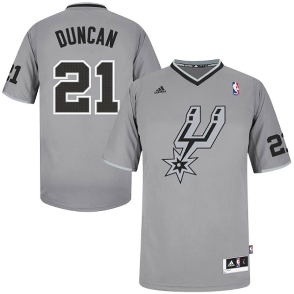 Tim Duncan San Antonio Spurs #21 2013 Christmas Day Jersey