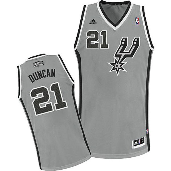 Tim Duncan San Antonio Spurs #21 Revolution 30 Swingman Alternate Jersey