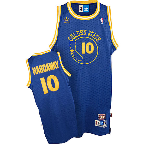 Tim Hardaway Golden State Warriors #10 Soul Swingman Blue Jersey