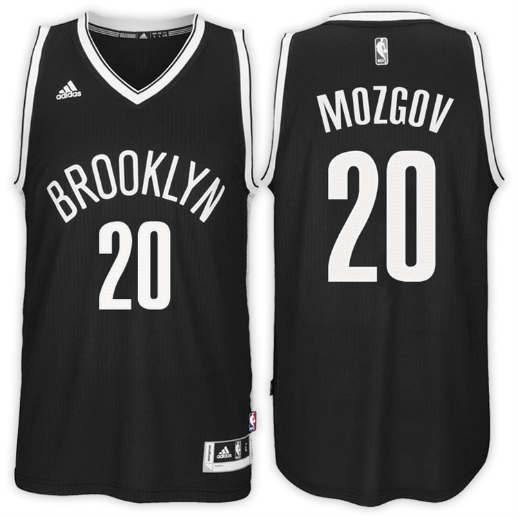 Timofey Mozgov Brooklyn Nets #20 Road Black New Swingman Jersey Timofey Mozgov Brooklyn Nets #20 Road Black New Swingman Jersey
