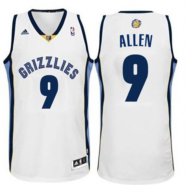 Tony Allen Memphis Grizzlies #9 Revolution 30 Swingman Home White Jersey