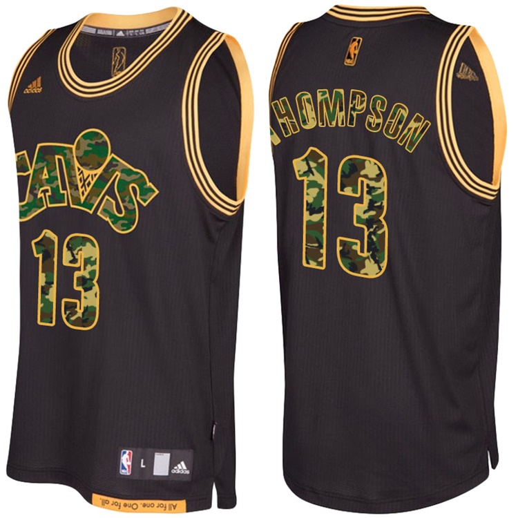 Tristan Thompson Cleveland Cavaliers #13 Black Camo Fashio Swingman Jersey