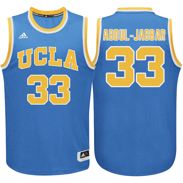 Kareem Abdul-Jabbar UCLA Bruins #33 Light Blue College Basketball Jersey