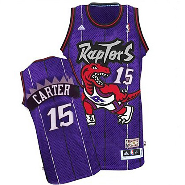 Vince Carter Toronto Raptors #15 Soul Swingman Soul Purple Jersey