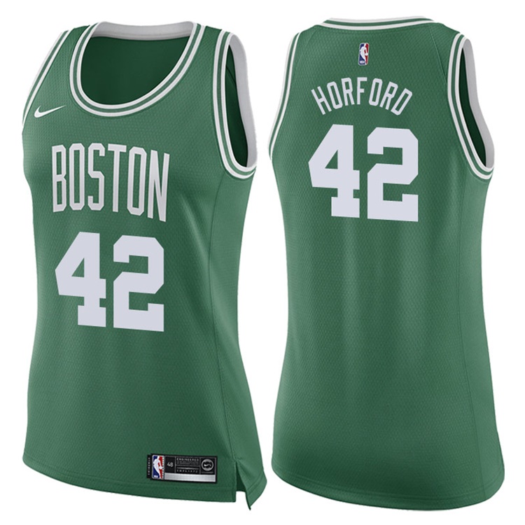 Women's 2017-18 Season Al Horford Boston Celtics #42 Icon Green Swingman Jersey