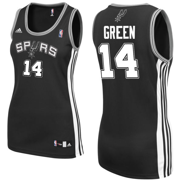Women's Danny Green San Antonio Spurs #14 Black Jersey Women's Danny Green San Antonio Spurs #14 Black Jersey