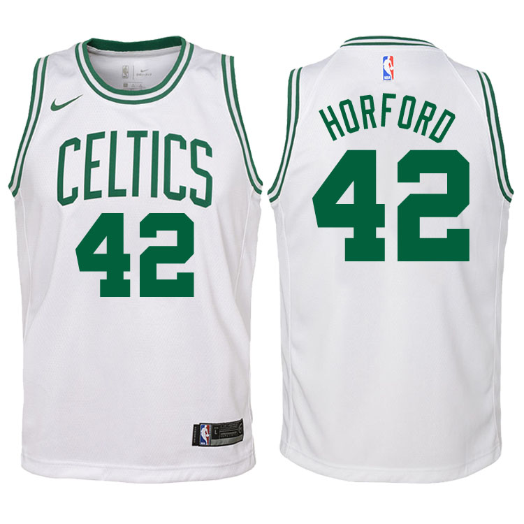 Youth 2017-18 Season Al Horford Boston Celtics #42 Association White Swingman Jersey