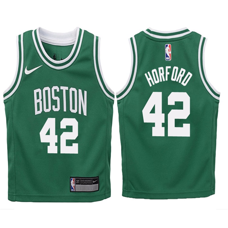 Youth 2017-18 Season Al Horford Boston Celtics #42 Icon Green Swingman Jersey