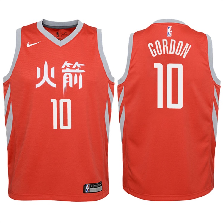 Youth 2017-18 Season Eric Gordon Houston Rockets #10 Statement Red Swingman Jersey Youth 2017-18 Season Eric Gordon Houston Rockets #10 Statement Red Swingman Jersey