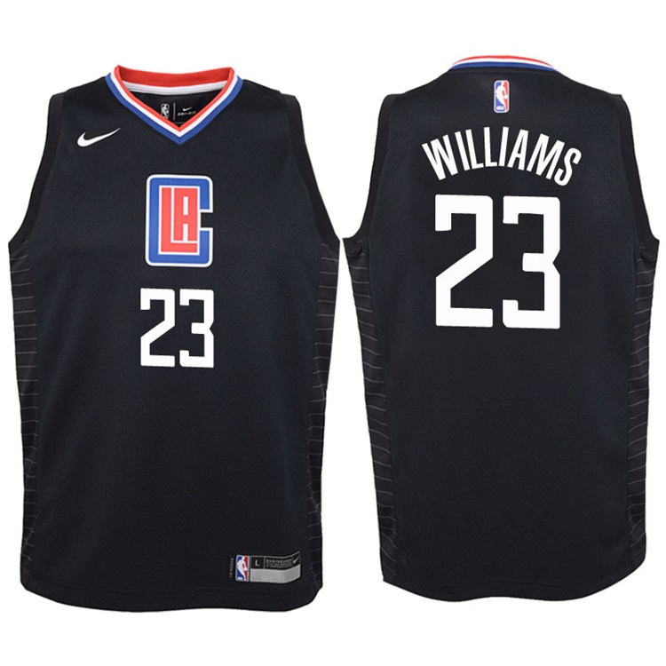 Youth 2017-18 Season Lou Williams Los Angeles Clippers #23 Statement Black Swingman Jersey Youth 2017-18 Season Lou Williams Los Angeles Clippers #23 Statement Black Swingman Jersey
