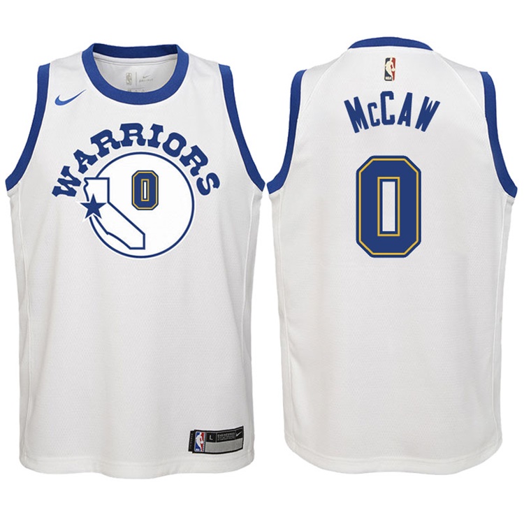 Youth 2017-18 Season Patrick McCaw Golden State Warriors #0 Classic Edition White Swingman Jersey Youth 2017-18 Season Patrick McCaw Golden State Warriors #0 Classic Edition White Swingman Jersey