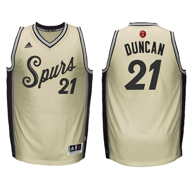 Youth NBA 2015-16 Season San Antonio Spurs #21 Tim Duncan Christmas Cream Jersey Youth NBA 2015-16 Season San Antonio Spurs #21 Tim Duncan Christmas Cream Jersey