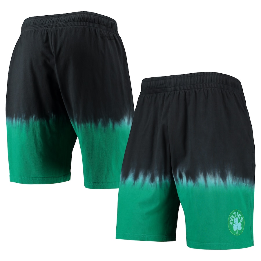 Men's Boston Celtics Mitchell & Ness Black/Kelly Green Hardwood Classic Authentic Shorts Men's Boston Celtics Mitchell & Ness Black/Kelly Green Hardwood Classic Authentic Shorts