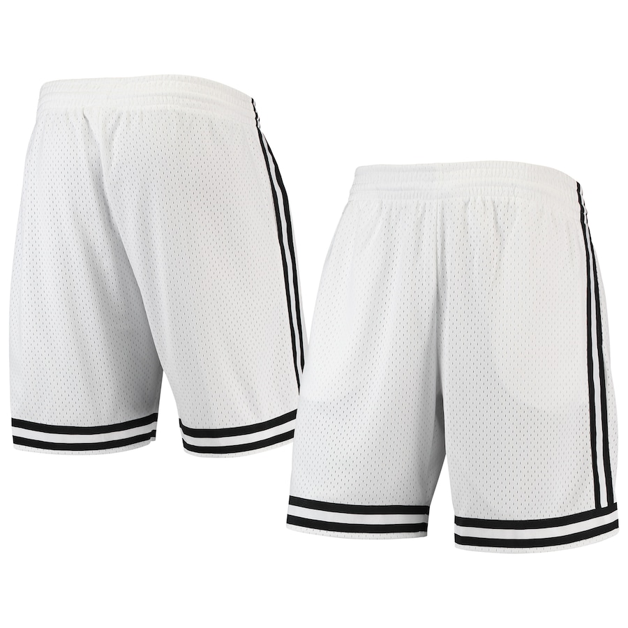 Men's Boston Celtics Mitchell & Ness Hardwood Classics White Out Swingman Shorts Men's Boston Celtics Mitchell & Ness Hardwood Classics White Out Swingman Shorts