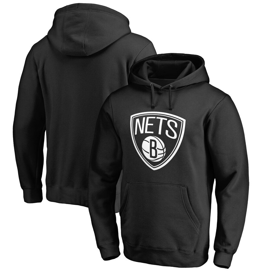Men's Brooklyn Nets Black Taylor Pullover Hoodie