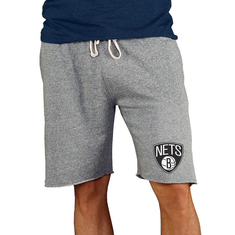 Men's Brooklyn Nets Concepts Sport Gray Mainstream Terry Shorts