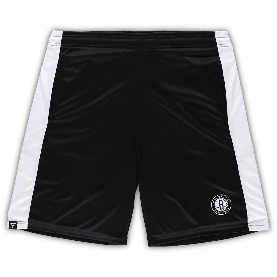 Men's Brooklyn Nets Black Big & Tall Champion Rush Practice Shorts