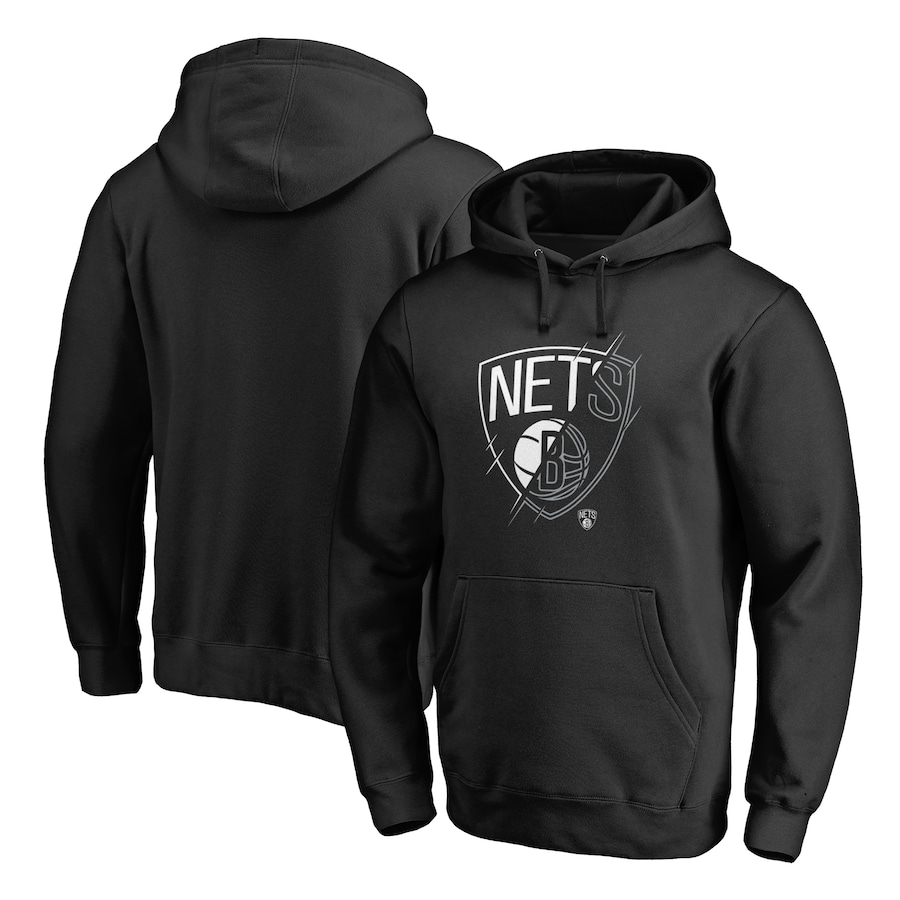Men's Brooklyn Nets Black X-Ray Pullover Hoodie