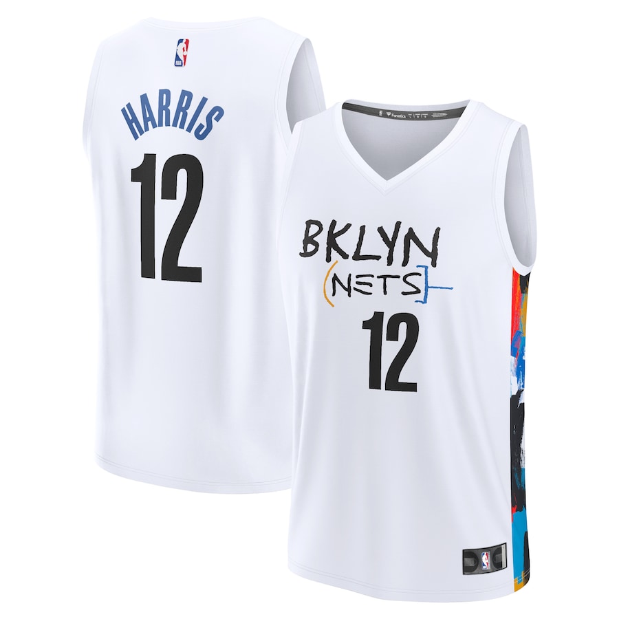 Men's Brooklyn Nets Joe Harris White 2022/23 Fastbreak Jersey - City Edition Men's Brooklyn Nets Joe Harris White 2022/23 Fastbreak Jersey - City Edition