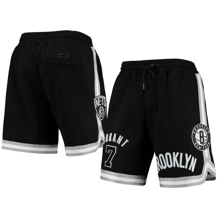 Men's Brooklyn Nets Kevin Durant Pro Standard Black Team Player Shorts