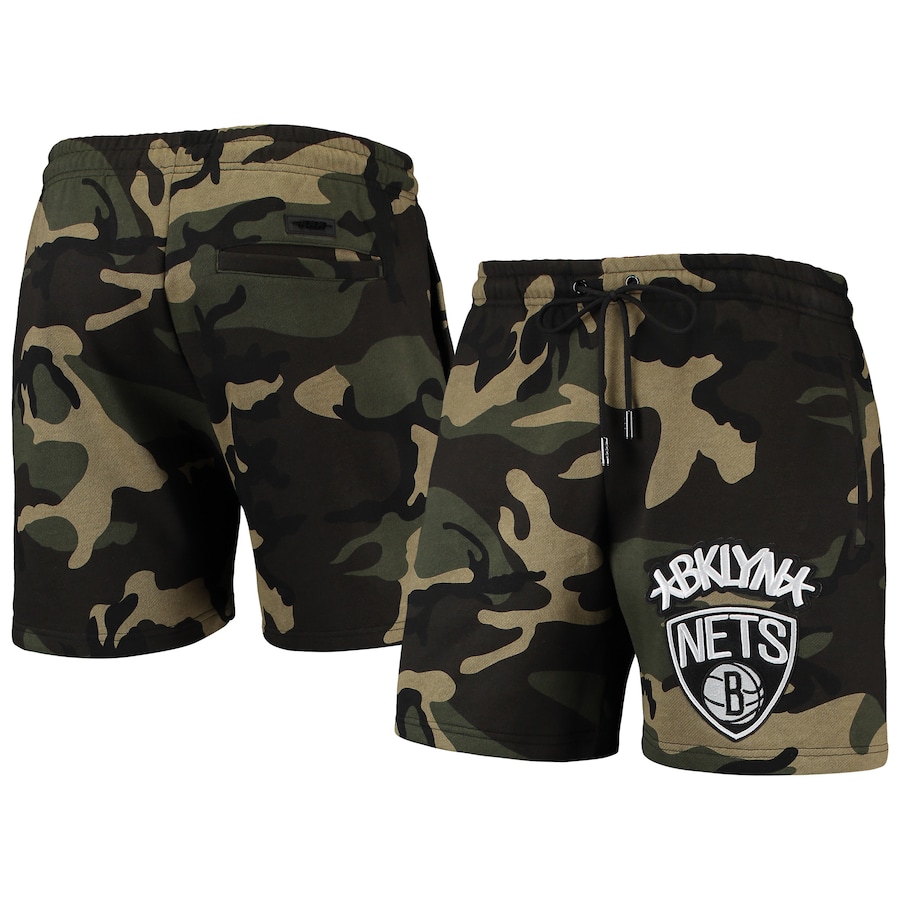 Men's Brooklyn Nets Pro Standard Camo Team Shorts