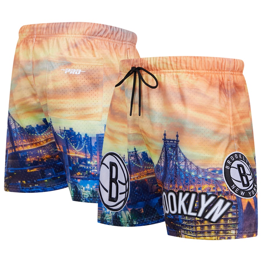Men's Brooklyn Nets Pro Standard Cityscape Shorts