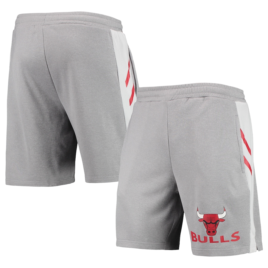 Men's Chicago Bulls Concepts Sport Gray Stature Shorts Men's Chicago Bulls Concepts Sport Gray Stature Shorts