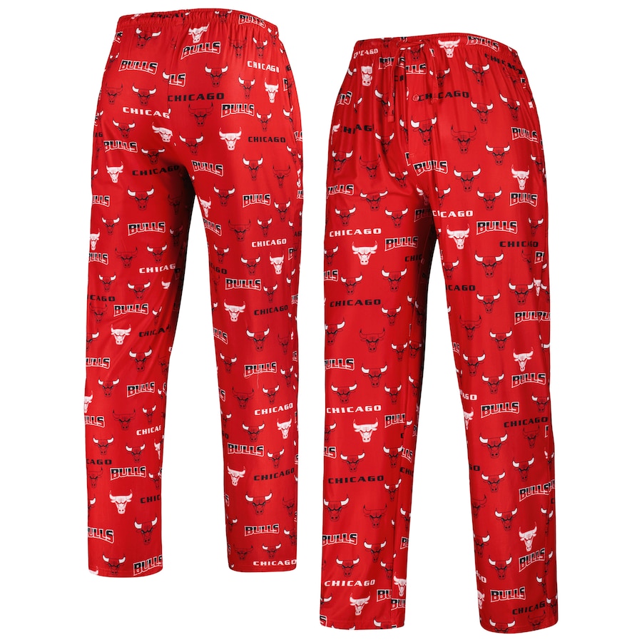 Men's Chicago Bulls Concepts Sport Red Breakthrough Knit Sleep Pants Men's Chicago Bulls Concepts Sport Red Breakthrough Knit Sleep Pants