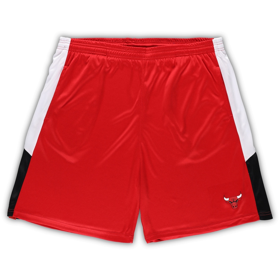 Men's Chicago Bulls Red Big & Tall Champion Rush Practice Shorts