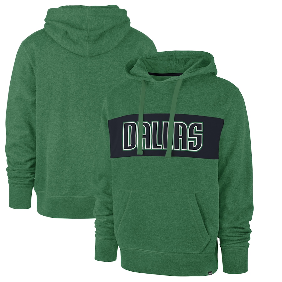 Men's Dallas Mavericks 47 Green 2021/22 City Edition Wordmark Chest Pass Pullover Hoodie Men's Dallas Mavericks 47 Green 2021/22 City Edition Wordmark Chest Pass Pullover Hoodie