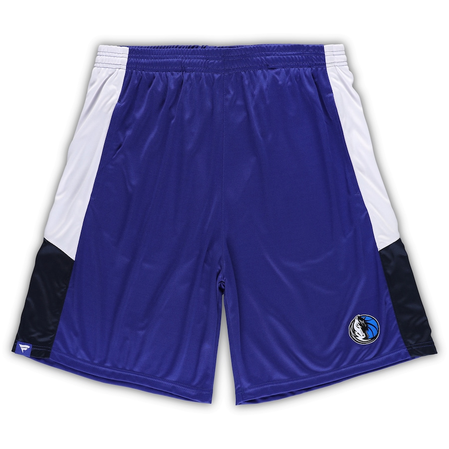Men's Dallas Mavericks Blue Big & Tall Champion Rush Practice Shorts Men's Dallas Mavericks Blue Big & Tall Champion Rush Practice Shorts