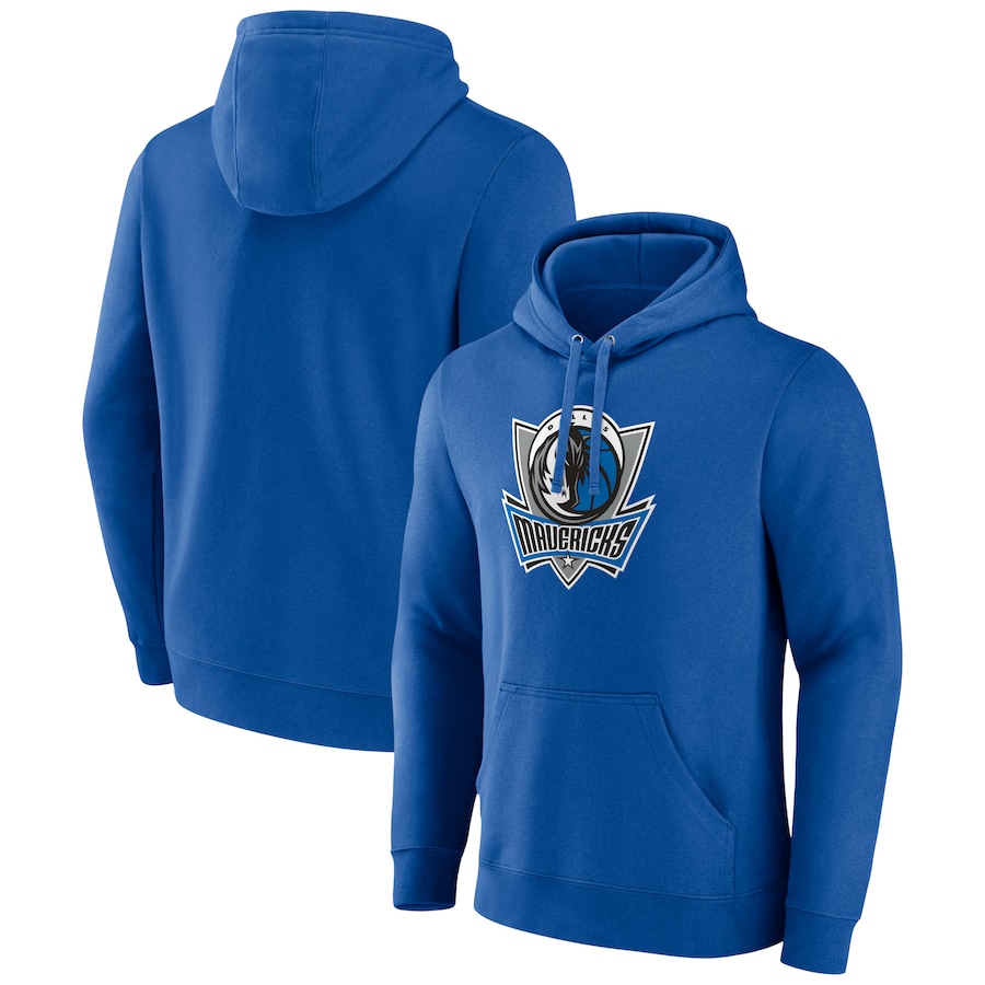 Men's Dallas Mavericks Royal Alternate Logo Pullover Hoodie Men's Dallas Mavericks Royal Alternate Logo Pullover Hoodie