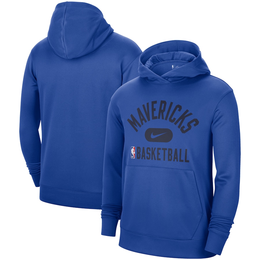 Men's Dallas Mavericks NBA Blue 2021-2022 Spotlight On Court Performance Practice Pullover Hoodie Men's Dallas Mavericks NBA Blue 2021-2022 Spotlight On Court Performance Practice Pullover Hoodie