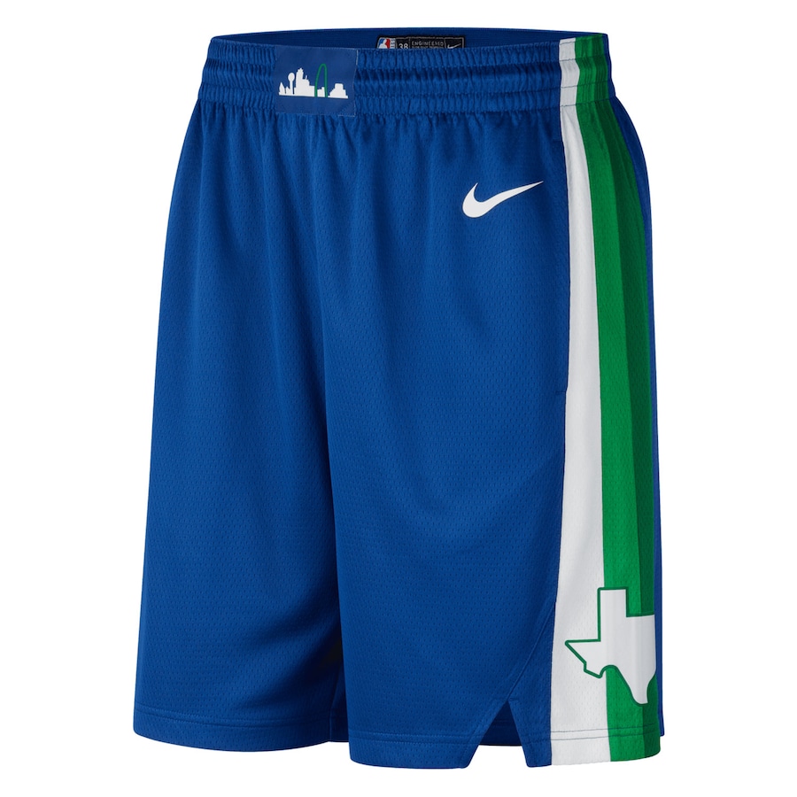 Men's Dallas Mavericks NBA Blue 2022/23 City Edition Swingman Shorts Men's Dallas Mavericks NBA Blue 2022/23 City Edition Swingman Shorts