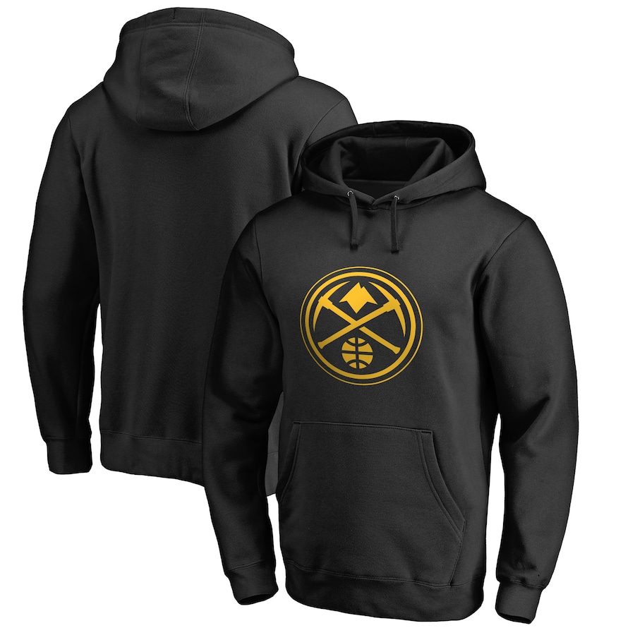 Men's Denver Nuggets Black Taylor Pullover Hoodie Men's Denver Nuggets Black Taylor Pullover Hoodie