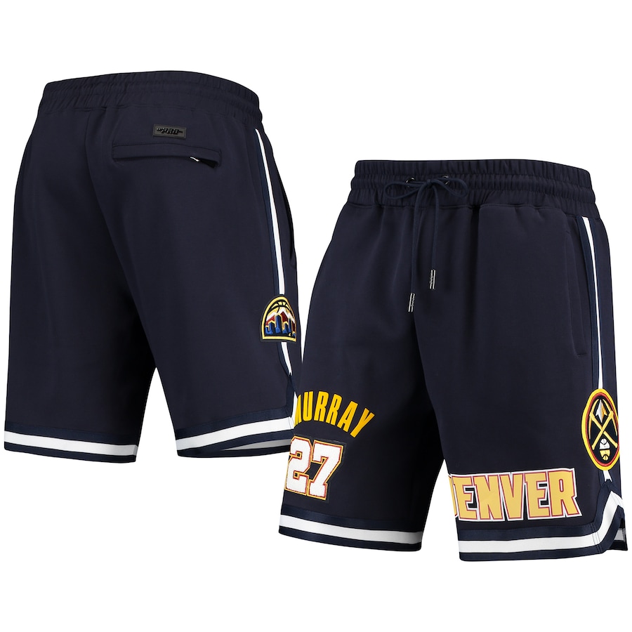 Men's Denver Nuggets Jamal Murray Pro Standard Navy Team Player Shorts