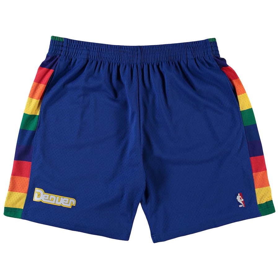 Men's Denver Nuggets Mitchell & Ness Royal Big & Tall Hardwood Classics Team Swingman Shorts Men's Denver Nuggets Mitchell & Ness Royal Big & Tall Hardwood Classics Team Swingman Shorts