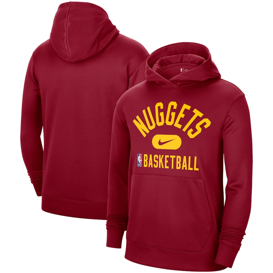 Men's Denver Nuggets NBA Red 2021-2022 Spotlight On Court Performance Practice Pullover Hoodie Men's Denver Nuggets NBA Red 2021-2022 Spotlight On Court Performance Practice Pullover Hoodie