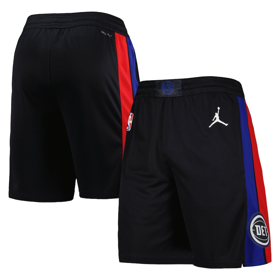 Men's Detroit Pistons Jordan Brand Black 2022/2023 Statement Edition Swingman Performance Shorts Men's Detroit Pistons Jordan Brand Black 2022/2023 Statement Edition Swingman Performance Shorts