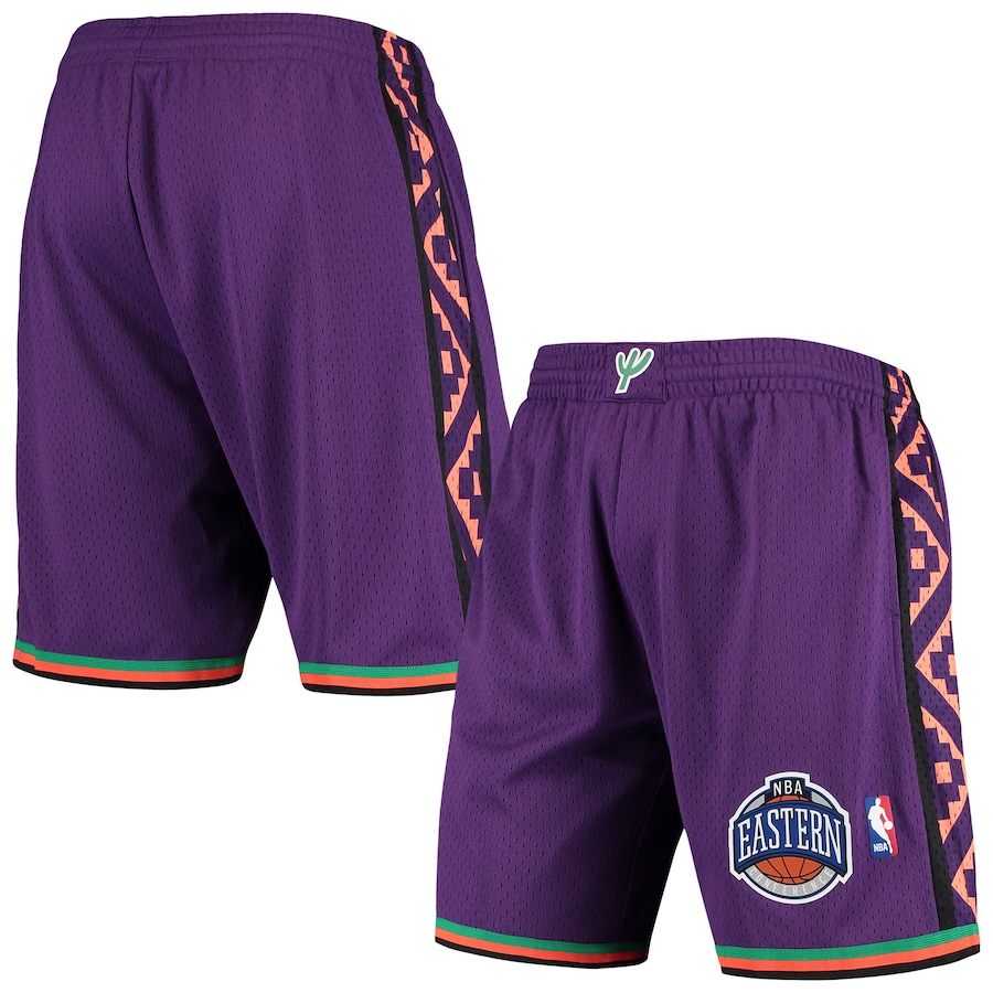 Men's Eastern Conference Mitchell & Ness Blue Hardwood Classics 1995 All-Star Game Swingman Shorts Men's Eastern Conference Mitchell & Ness Blue Hardwood Classics 1995 All-Star Game Swingman Shorts