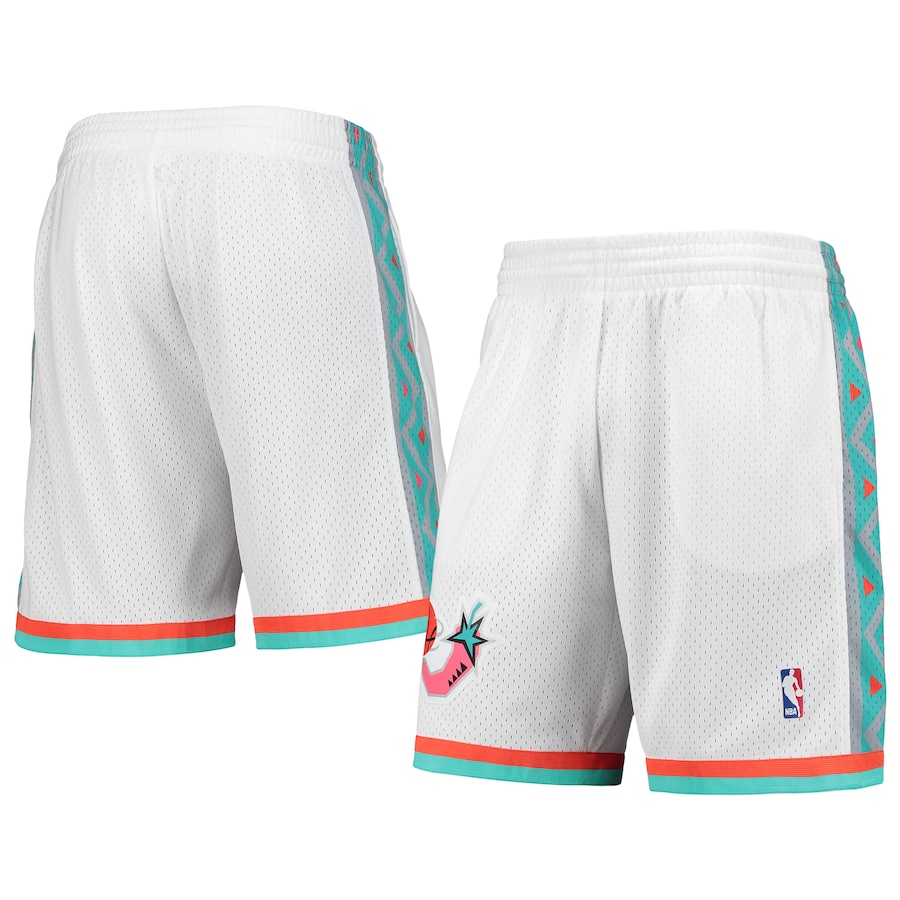 Men's Eastern Conference Mitchell & Ness Blue Hardwood Classics 1996 All-Star Game Swingman Shorts