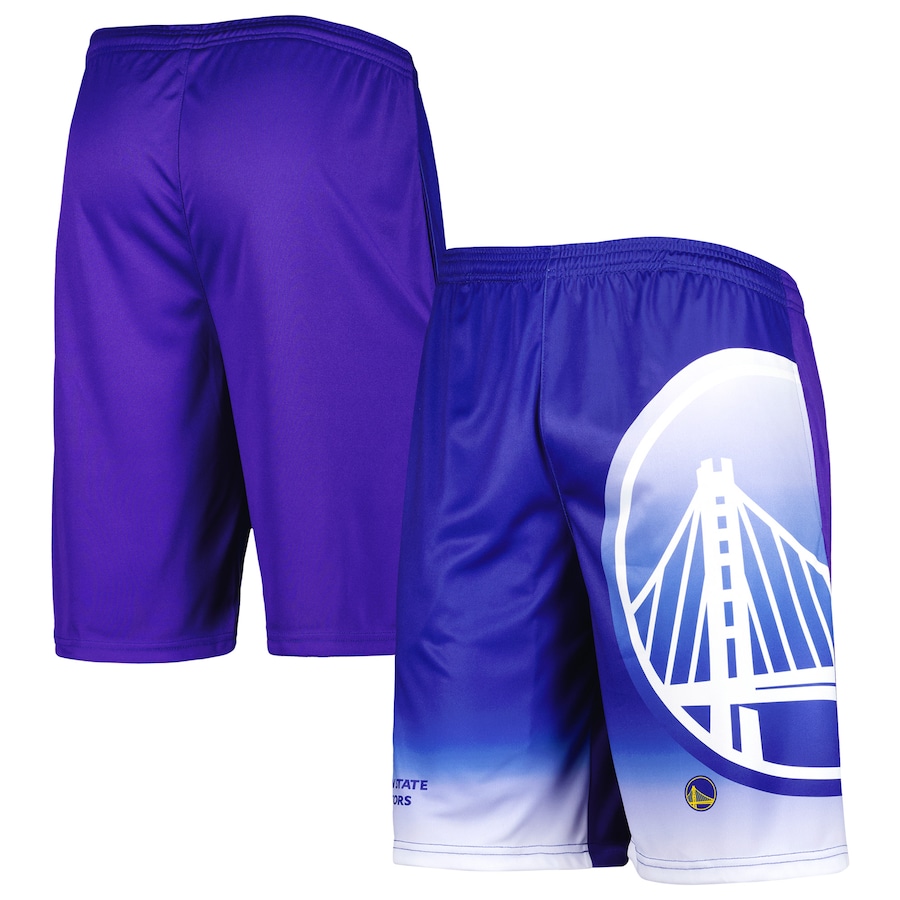 Men's Golden State Warriors Royal Graphic Shorts Men's Golden State Warriors Royal Graphic Shorts