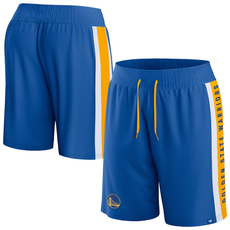 Men's Golden State Warriors Royal Referee Iconic Mesh Shorts